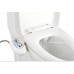BuyHive Bidet Attachment Toilet Seat Non-Electric Mechanical Tushy Self Cleaning Spray Dual Nozzle w/Free Portable Travel Bidet - B0771G7H4K